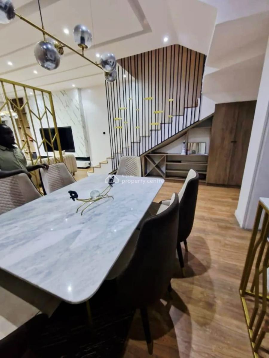 Furnished 4 Bedroom Semi Detached Duplex, Osapa, Lekki, Lagos, Semi-detached Duplex for Rent