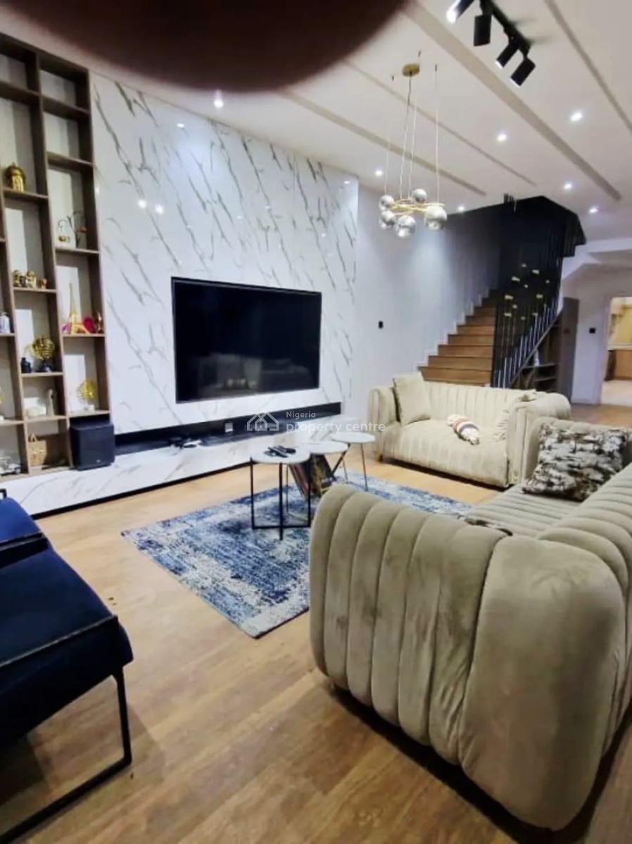 Furnished 4 Bedroom Semi Detached Duplex, Osapa, Lekki, Lagos, Semi-detached Duplex for Rent