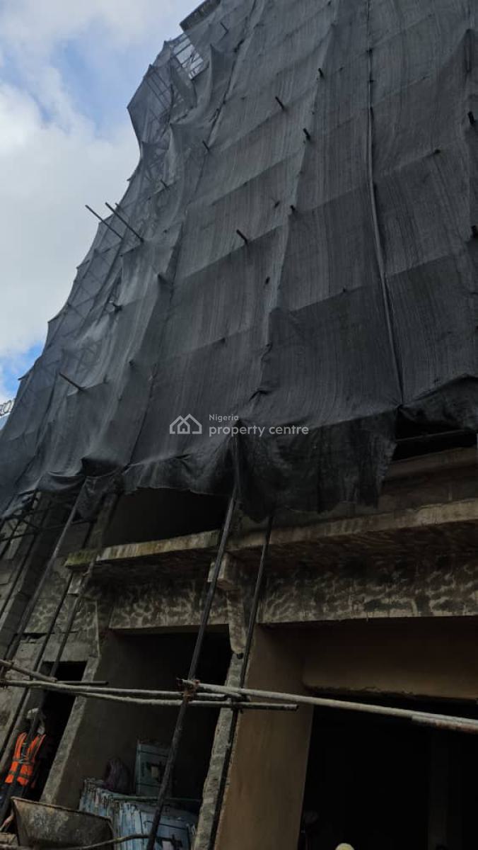 Carcass Office Building Measuring 2,100sqm Across 6 Floors, Adeniyi Jones, Ikeja, Lagos, Commercial Property for Rent