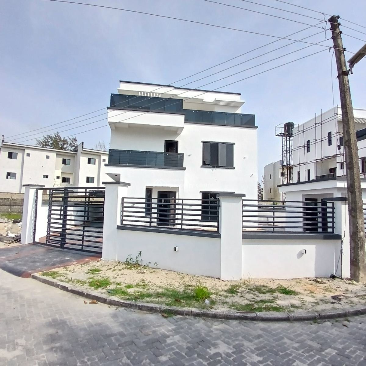 5 Bedroom Detached Duplex with Swimming Pool, Osapa, Lekki, Lagos, Detached Duplex for Sale