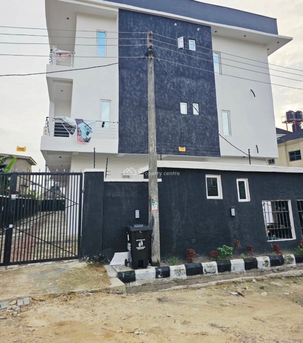 Spacious 2 Bedroom Apartment with Bq, Sangotedo, Ajah, Lagos, Block of Flats for Sale