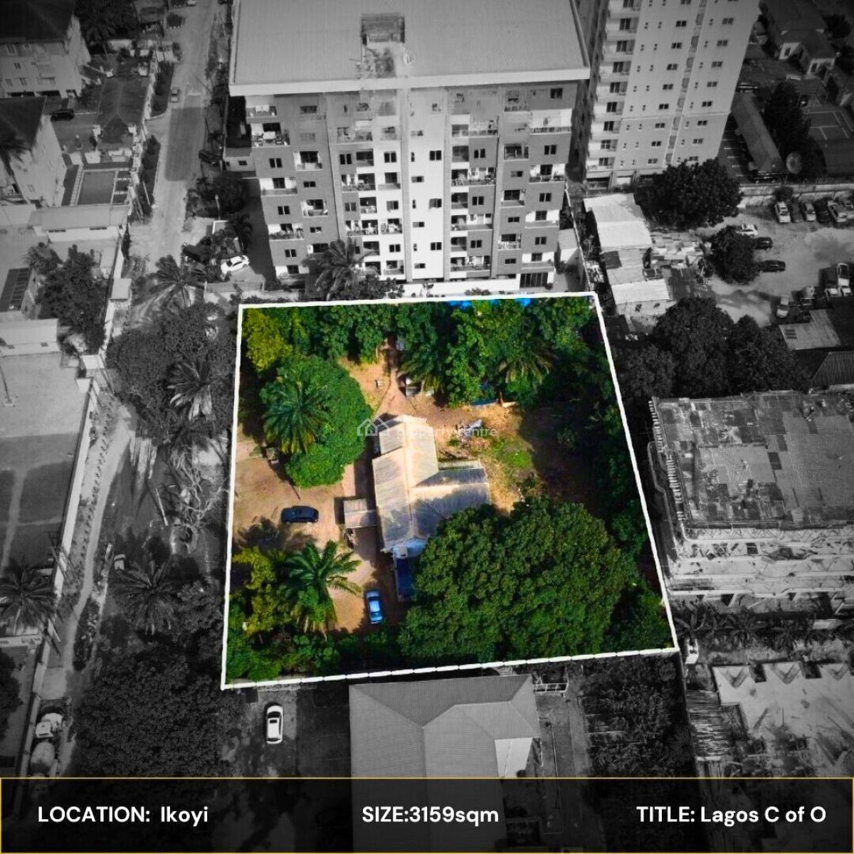 Prime 3,159 Sqm Land, Ikoyi, Lagos, Mixed-use Land for Rent