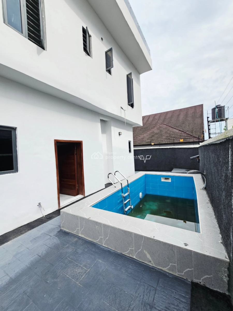 Brand New 5 Bedroom Detached Duplex with Swimming Pool, Sangotedo, Ajah, Lagos, Detached Duplex for Sale