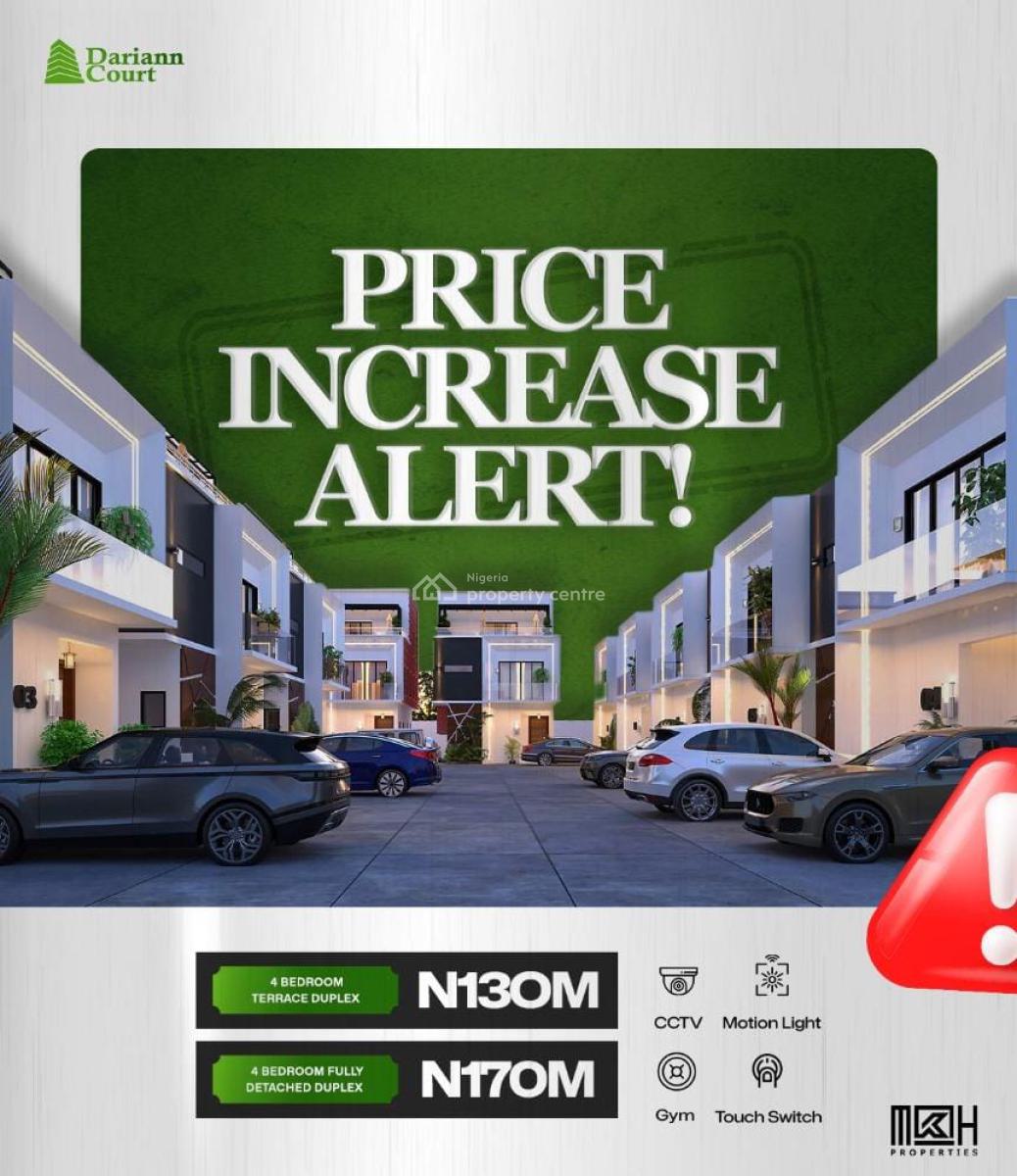 4-bedroom Fully Detached Duplex, Dariann Court, Olive Park Estate, Lekki, Lagos, Detached Duplex for Sale