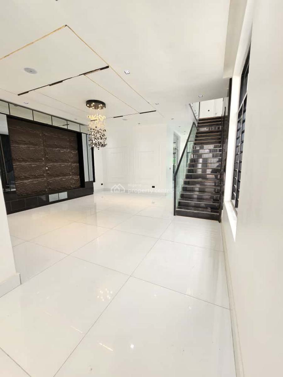 Newly Built Deluxe 5 Bedroom Fully Detached Duplex with a Pool and Bq, Chevron, Lekki, Lagos, Detached Duplex for Sale