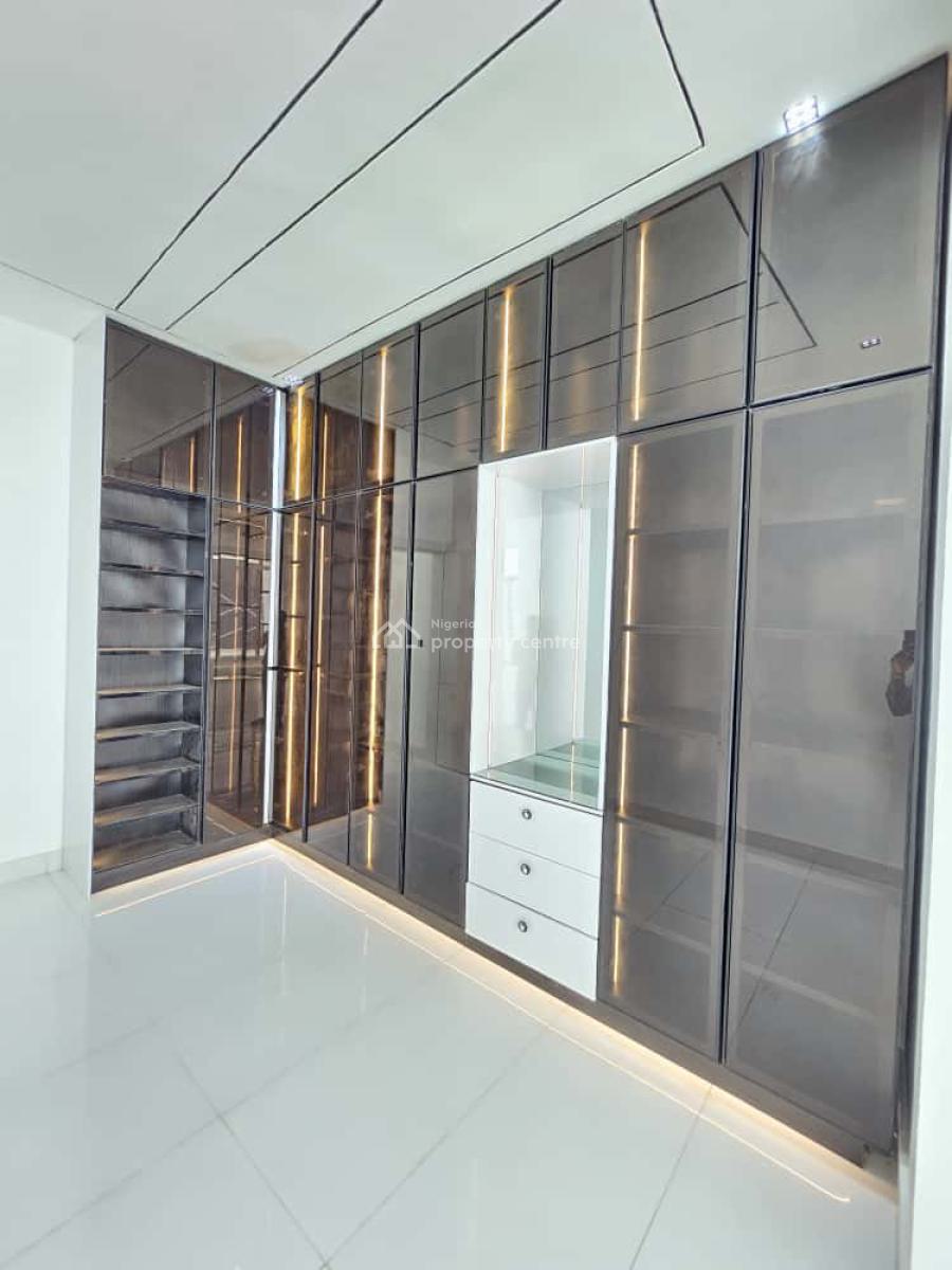 Newly Built Deluxe 5 Bedroom Fully Detached Duplex with a Pool and Bq, Chevron, Lekki, Lagos, Detached Duplex for Sale