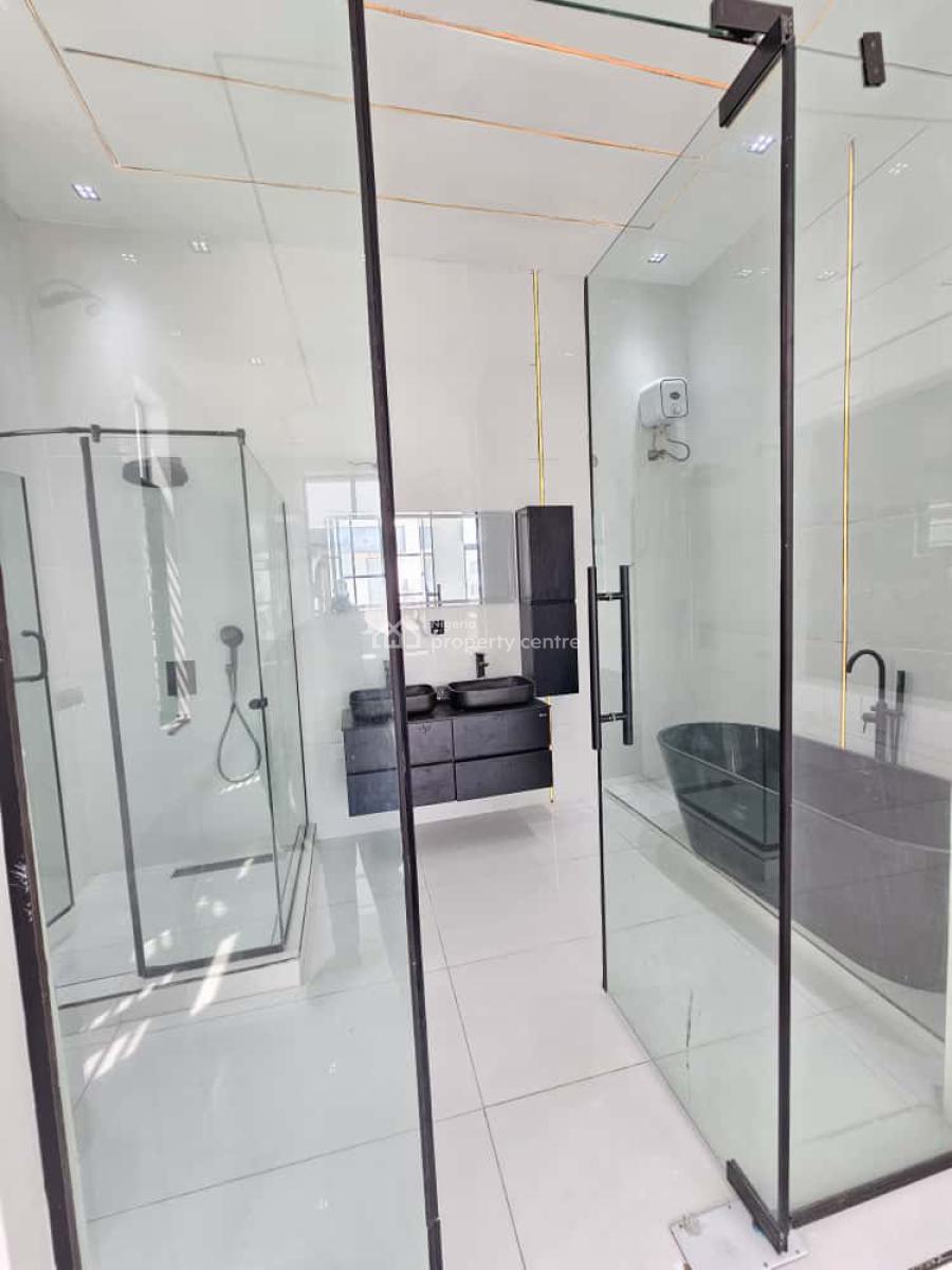 Newly Built Deluxe 5 Bedroom Fully Detached Duplex with a Pool and Bq, Chevron, Lekki, Lagos, Detached Duplex for Sale