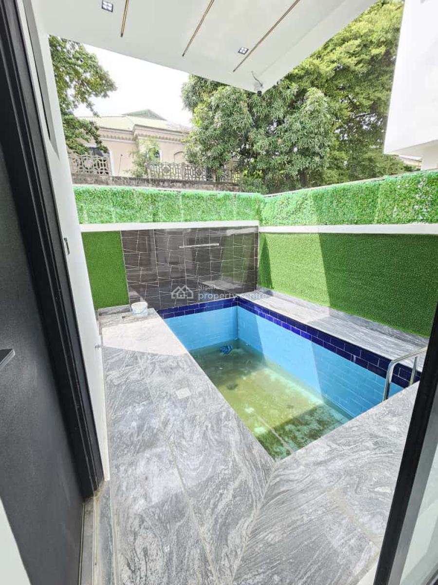 Newly Built Deluxe 5 Bedroom Fully Detached Duplex with a Pool and Bq, Chevron, Lekki, Lagos, Detached Duplex for Sale