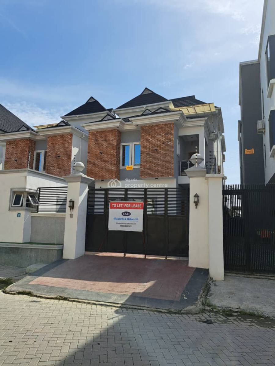 a Neatly and Massively Built 5 Bedroom Fully Detached Duplex and a Bq, Osapa, Lekki, Lagos, Detached Duplex for Rent