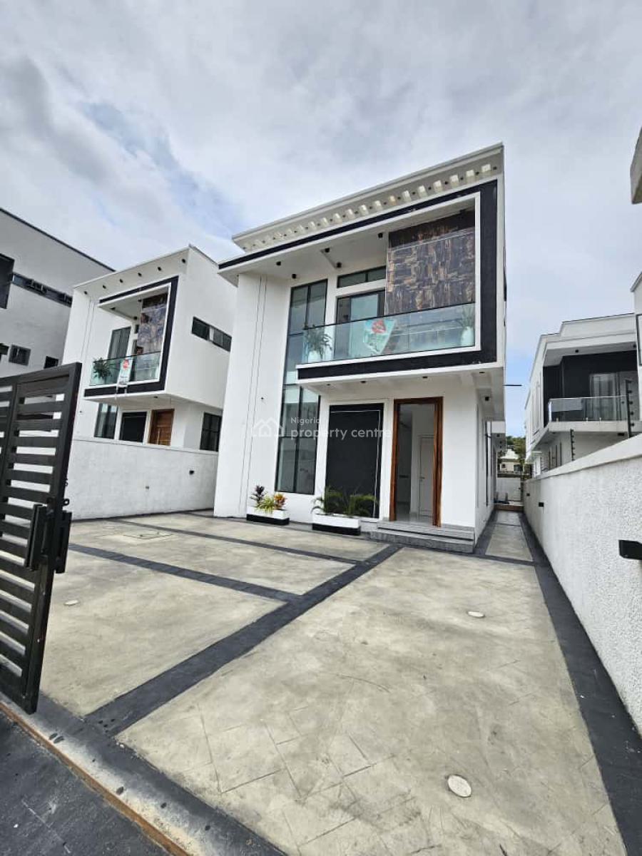 Brand New 5 Bedroom Duplex with Bq and Pool, Chevron, Lekki, Lagos, Detached Duplex for Sale