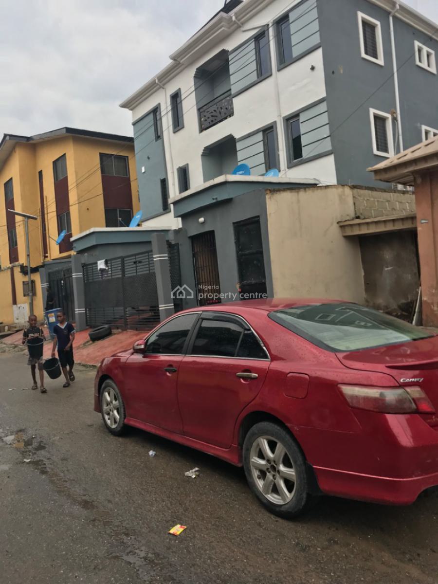 Relatively New 2 Bedroom Flat with All Rooms En-suite, Odunlami, Shomolu, Lagos, Flat / Apartment for Rent