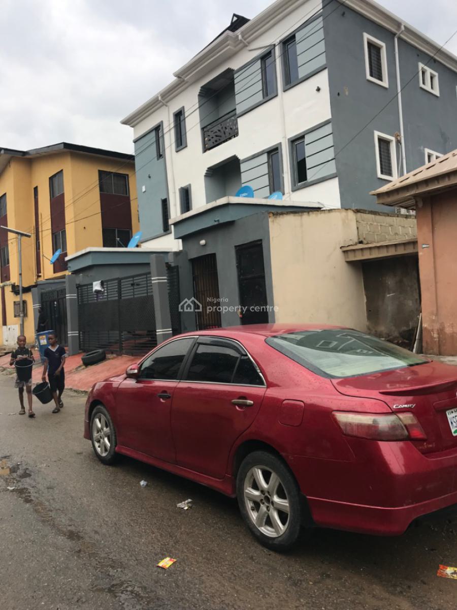 Relatively New 2 Bedroom Flat with All Rooms En-suite, Odunlami, Shomolu, Lagos, Flat / Apartment for Rent
