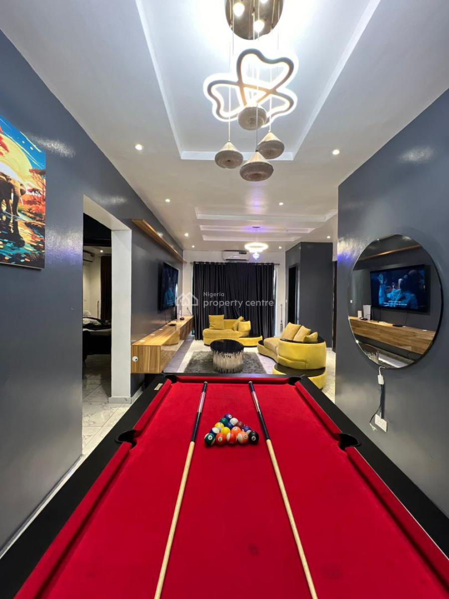 Cozy Apartment with Snooker, Ewa Court, Lekki, Lagos, Flat / Apartment Short Let