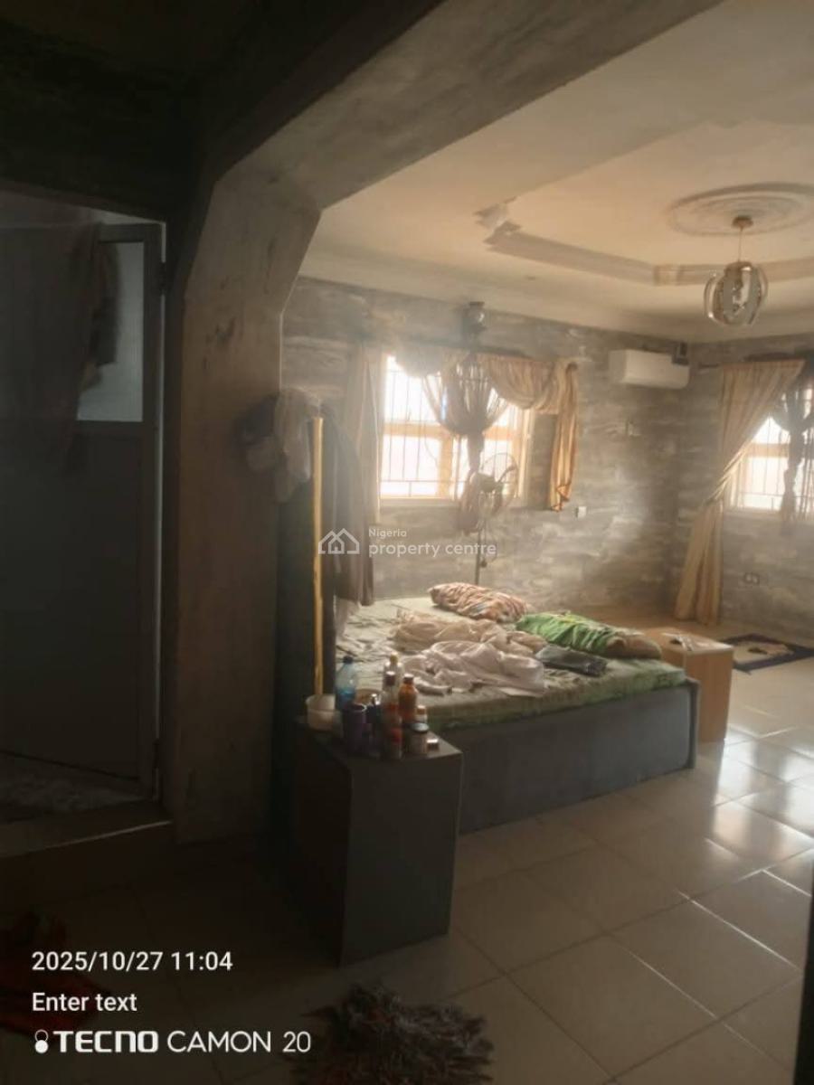 Newly Built 4 Bedroom House and Miniflat Bungalow, Power Line Bus Stop, Isheri Road, Ikotun, Lagos, Detached Duplex for Sale