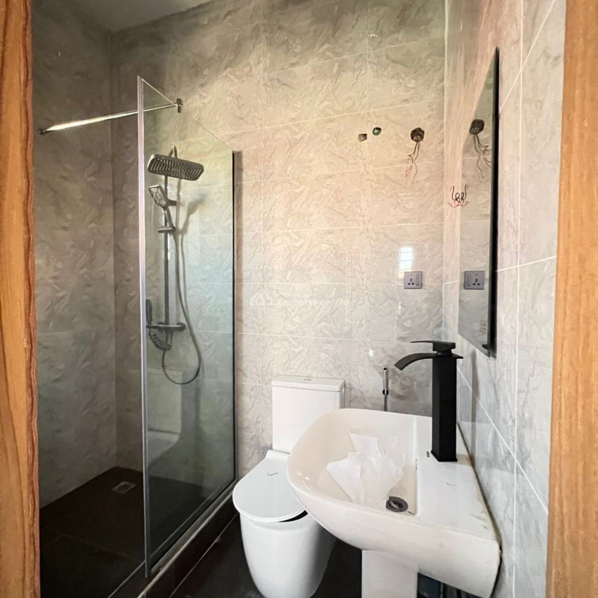 Brandnew 4 Bedroom Fully Detached Duplex with Swimming Pool,all Room, Crown Estate Sangotedo Ajah Shoprite, Sangotedo, Ajah, Lagos, House for Rent