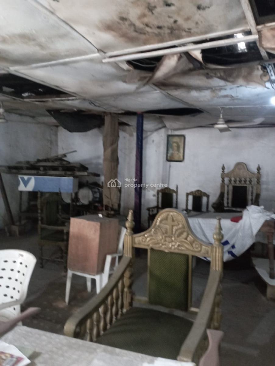 Premium Commercial Land with Old Structure, Ijeshatedo, Surulere, Lagos, Church for Sale