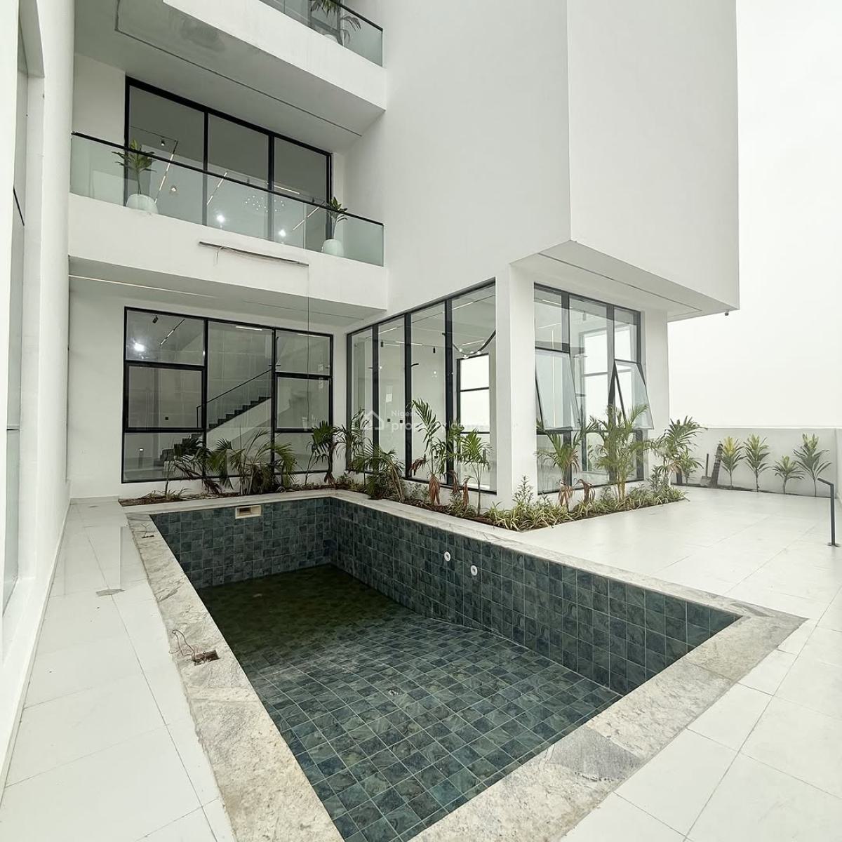 Brand New 5 Bedroom Fully Detached Duplex with Pool, Cinema, Elevator, Osapa, Lekki, Lagos, Detached Duplex for Sale