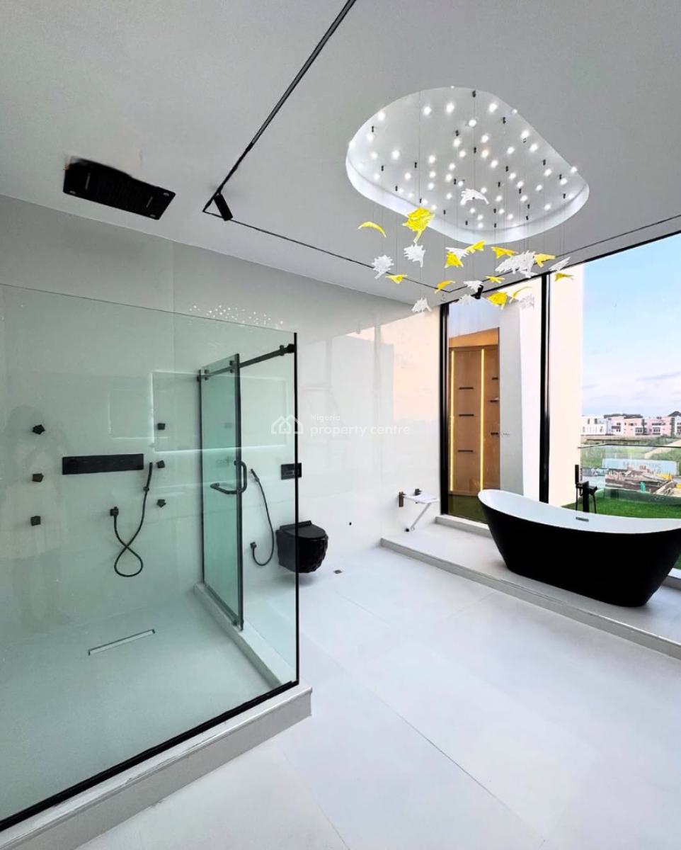 Brand New 5 Bedroom Fully Detached Duplex with Pool, Cinema, Elevator, Osapa, Lekki, Lagos, Detached Duplex for Sale