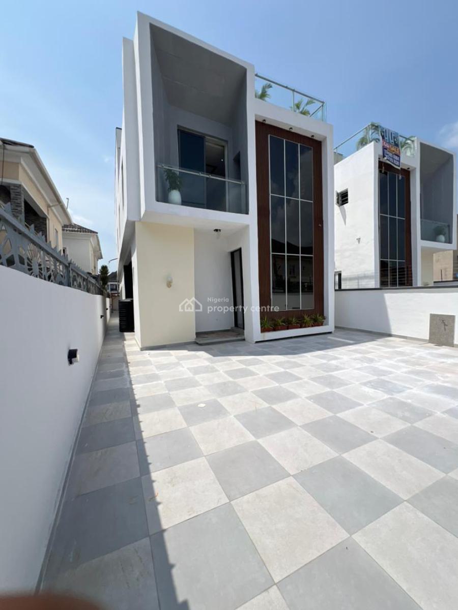 Exquisite 5 Bedroom Detached Duplex with 2 Bq, Chervon Chevy, Lekki Phase 2, Lekki, Lagos, Detached Duplex for Sale
