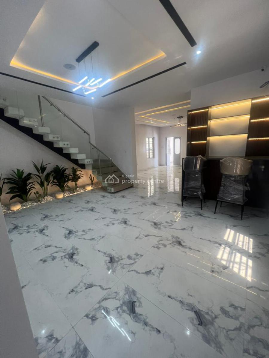 Exquisite 5 Bedroom Detached Duplex with 2 Bq, Chervon Chevy, Lekki Phase 2, Lekki, Lagos, Detached Duplex for Sale