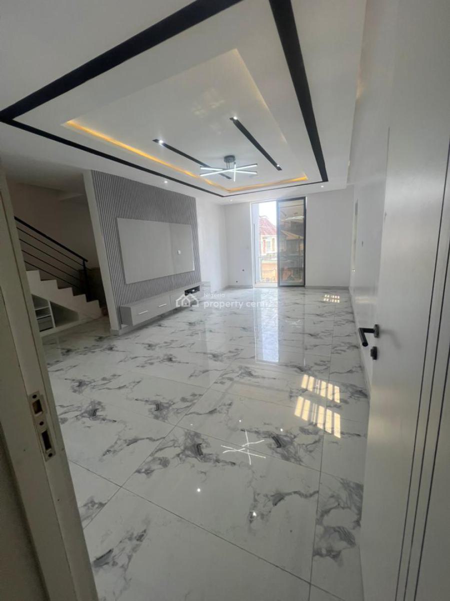 Exquisite 5 Bedroom Detached Duplex with 2 Bq, Chervon Chevy, Lekki Phase 2, Lekki, Lagos, Detached Duplex for Sale