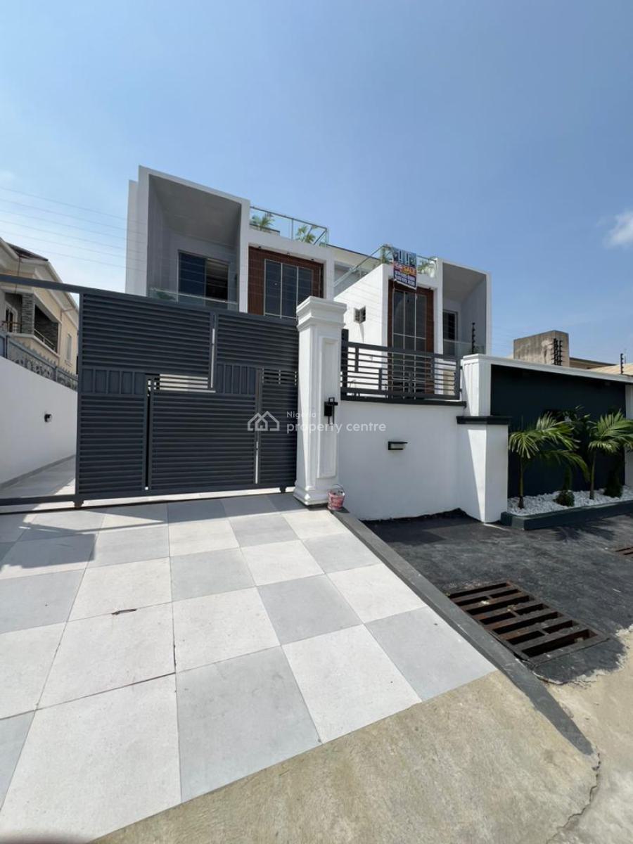 Exquisite 5 Bedroom Detached Duplex with 2 Bq, Chervon Chevy, Lekki Phase 2, Lekki, Lagos, Detached Duplex for Sale
