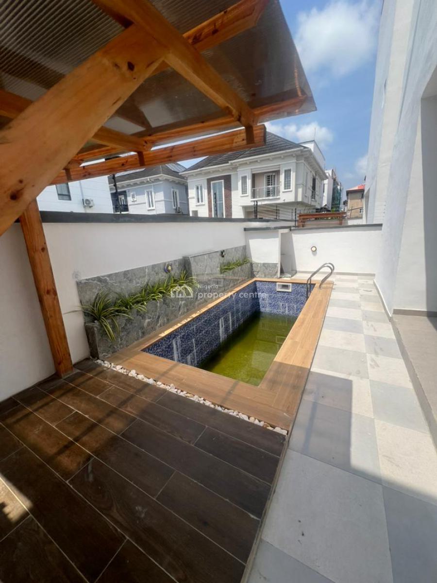 Exquisite 5 Bedroom Detached Duplex with 2 Bq, Chervon Chevy, Lekki Phase 2, Lekki, Lagos, Detached Duplex for Sale