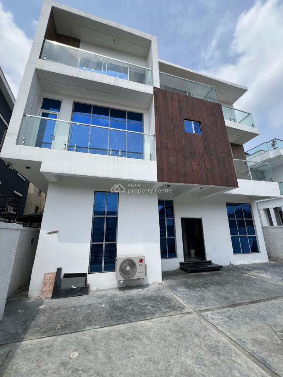 Luxurious 5 Bedroom Detached Duplex with Bq, Chevron Chevy, Lekki Phase 2, Lekki, Lagos, Detached Duplex for Sale