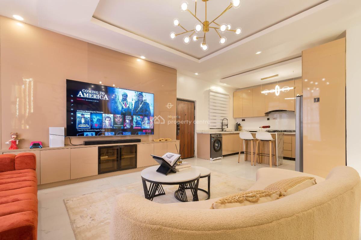Brand New 2 Bedroom Apartment with Snooker, Ps5, Ikate Lekki, Lekki, Lagos, House Short Let