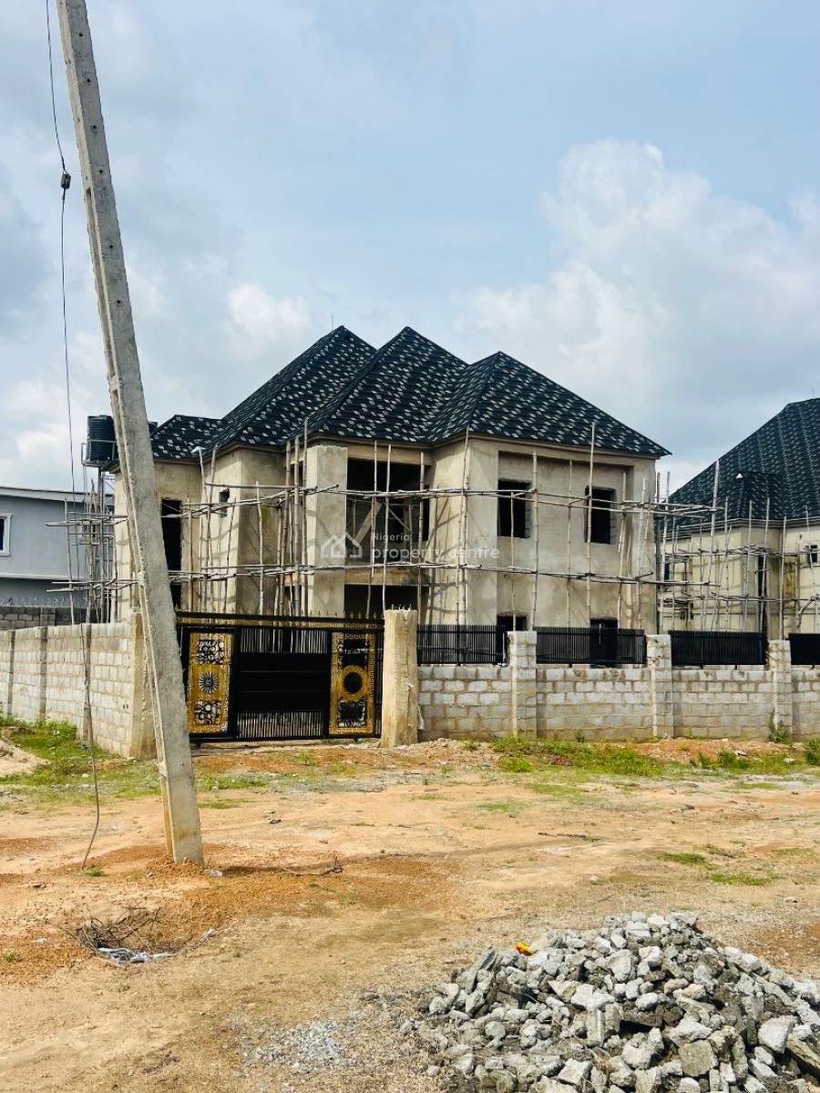 Standard 4 Bedroom Fully Detached Duplex, Opposite Dunamis Church, Lugbe District, Abuja, Detached Duplex for Sale