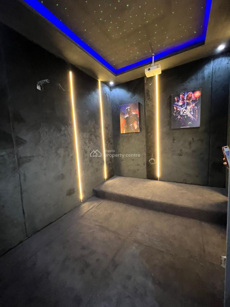 Luxury 5 Bedroom Detached Duplex with Bq Gym, Chevron Chevy, Lekki Phase 2, Lekki, Lagos, Detached Duplex for Sale