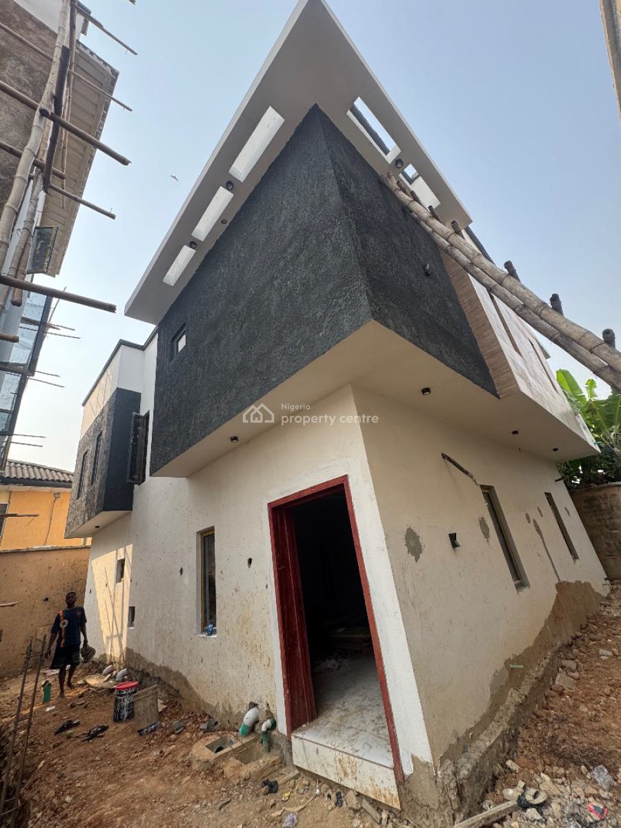 a Newly Built Lovely Finished 4 Bedroom Detached House with a Room Bq, Gbagada Phase 2, Gbagada, Lagos, Detached Duplex for Sale