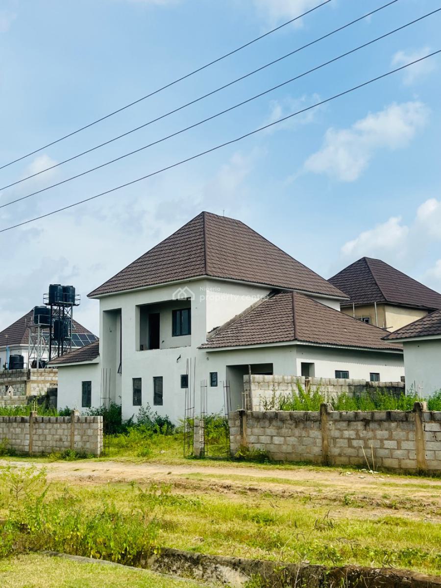 Newly Built 4 Bedroom Fully Detached Duplex Paint House, Lugbe District, Abuja, Detached Duplex for Sale