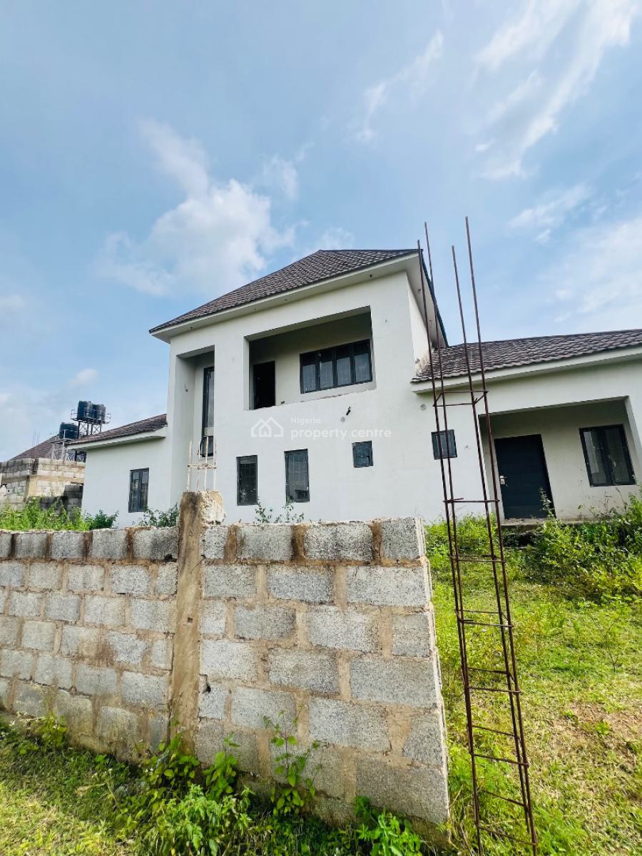 Newly Built 4 Bedroom Fully Detached Duplex Paint House, Lugbe District, Abuja, Detached Duplex for Sale