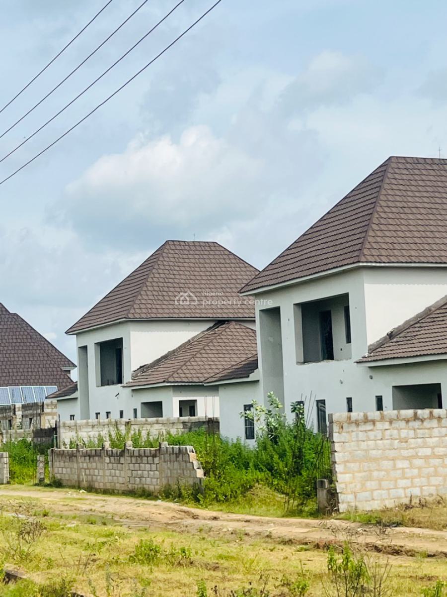 Newly Built 4 Bedroom Fully Detached Duplex Paint House, Lugbe District, Abuja, Detached Duplex for Sale