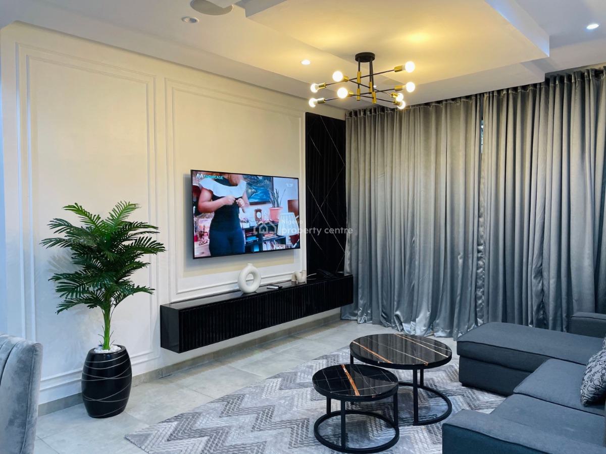 Modern 3 Bedrooms Apartment, Behind Nike Art Gallery, Ikate, Lekki, Lagos, Flat / Apartment Short Let