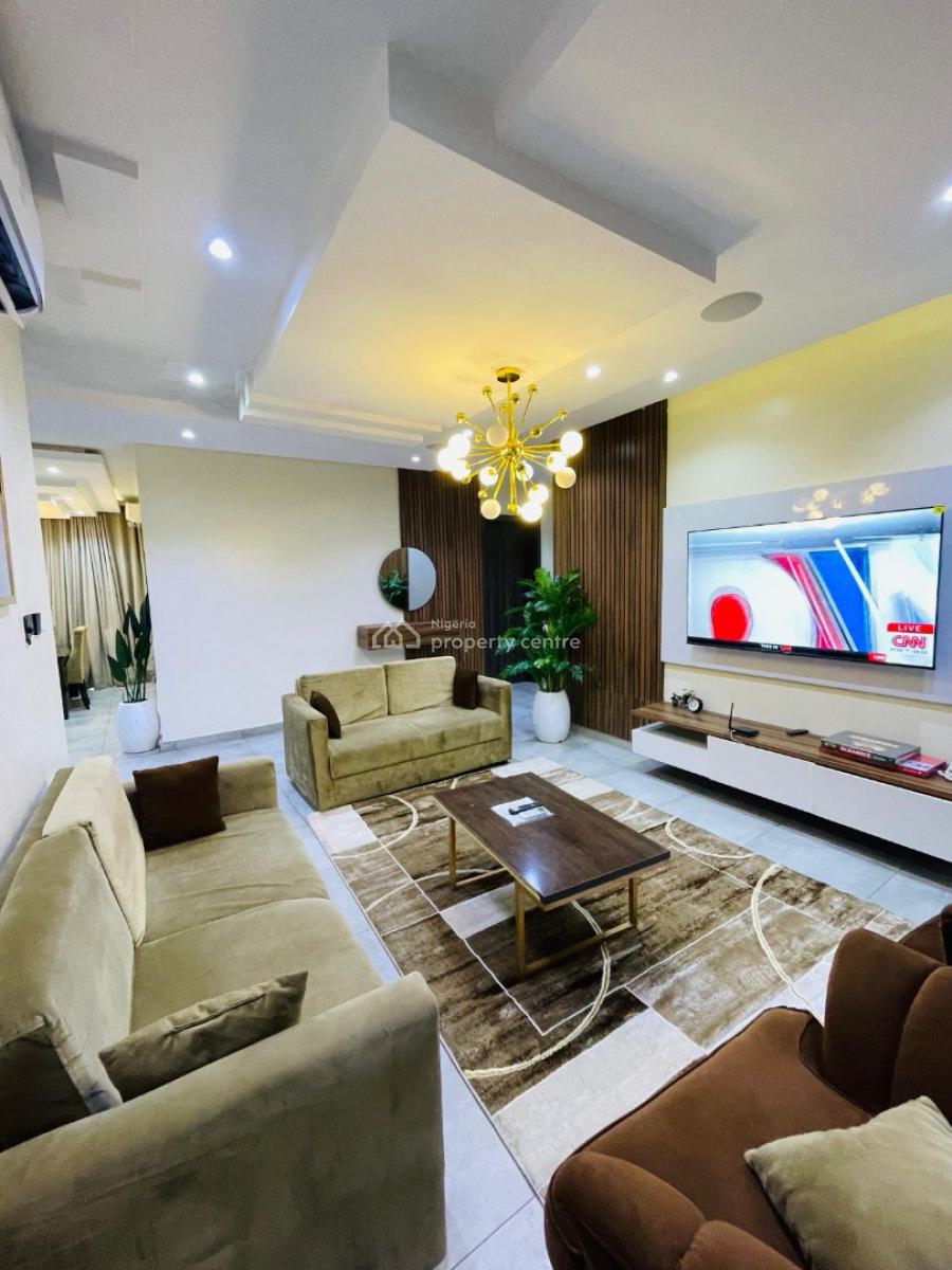 Modern 3 Bedrooms Apartment, Behind Nike Art Gallery, Ikate, Lekki, Lagos, Flat / Apartment Short Let