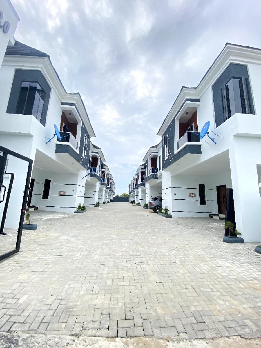 Luxury 3 Bedroom Terrace Duplex with Pool in a Secure Estate, Ilaje, Ajah, Lagos, Terraced Duplex for Sale