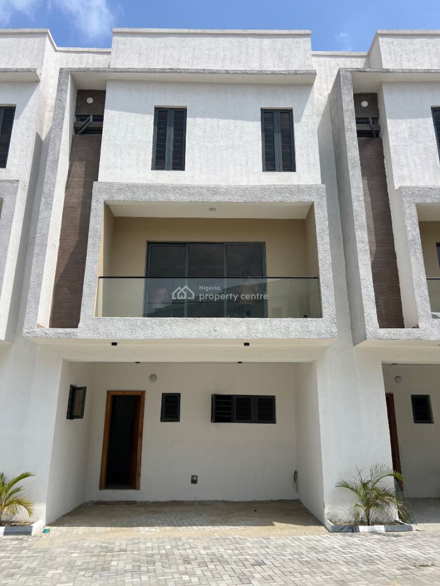 Luxury Built Four Bedroom Terrace Duplex with Bq, Off Freedom Way, Lekki Phase 1, Lekki, Lagos, Terraced Duplex for Sale