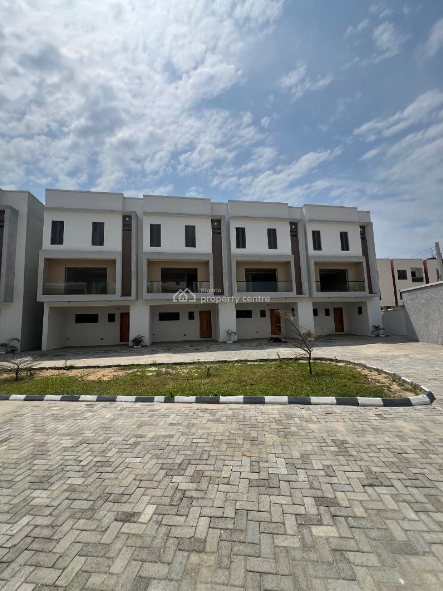 Luxury Built Four Bedroom Terrace Duplex with Bq, Off Freedom Way, Lekki Phase 1, Lekki, Lagos, Terraced Duplex for Sale