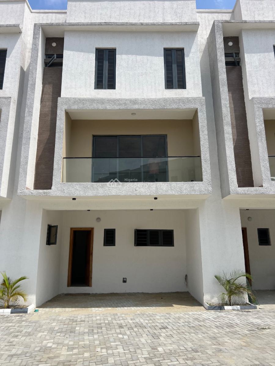 Luxury Built Four Bedroom Terrace Duplex with Bq, Off Freedom Way, Lekki Phase 1, Lekki, Lagos, Terraced Duplex for Sale