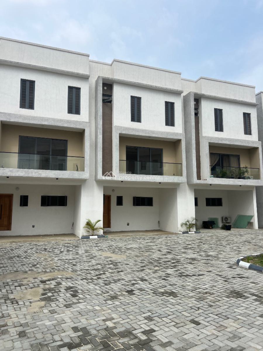 Luxury Built Four Bedroom Terrace Duplex with Bq, Off Freedom Way, Lekki Phase 1, Lekki, Lagos, Terraced Duplex for Sale