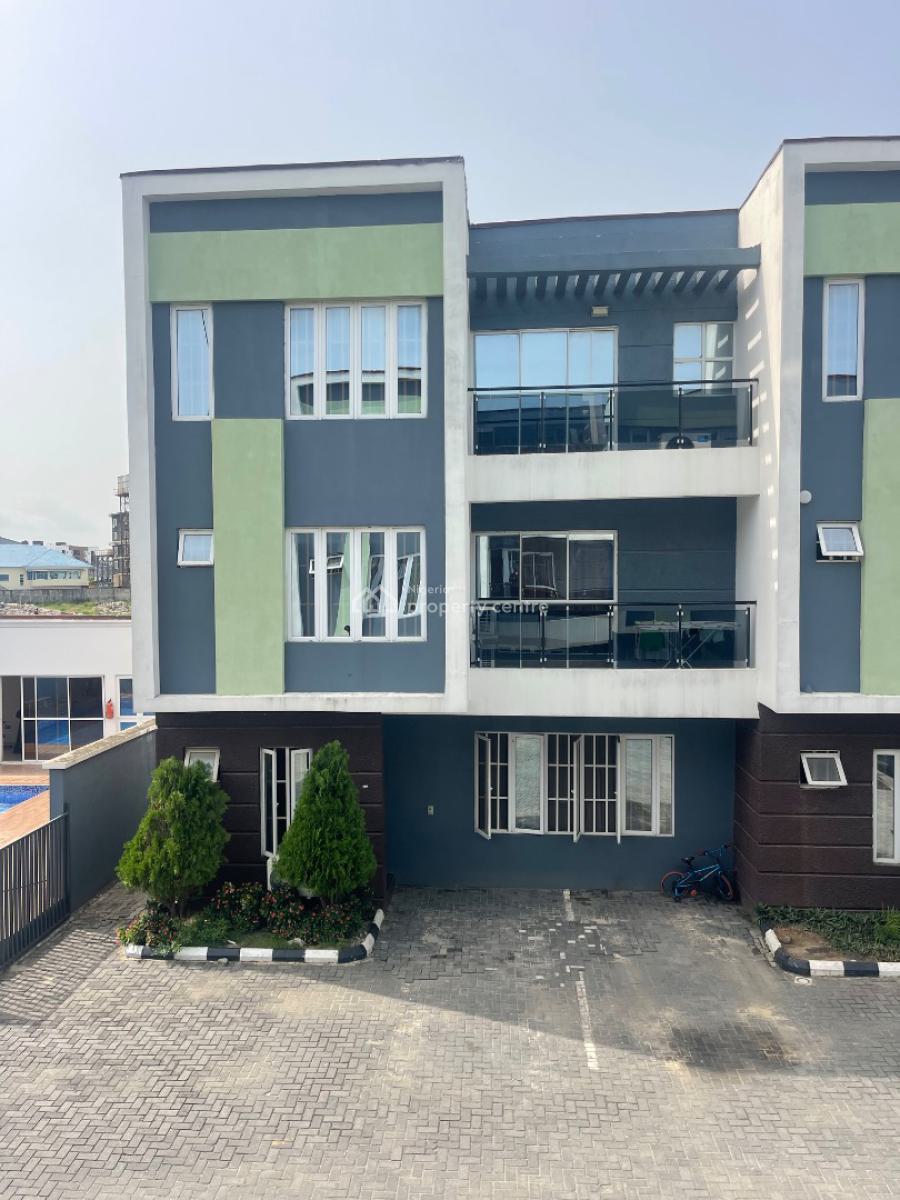 Best Deal, Corner-piece Four Bedrooms Terraced Duplex with Bq, Lekki Phase 1, Lekki, Lagos, Terraced Duplex for Sale