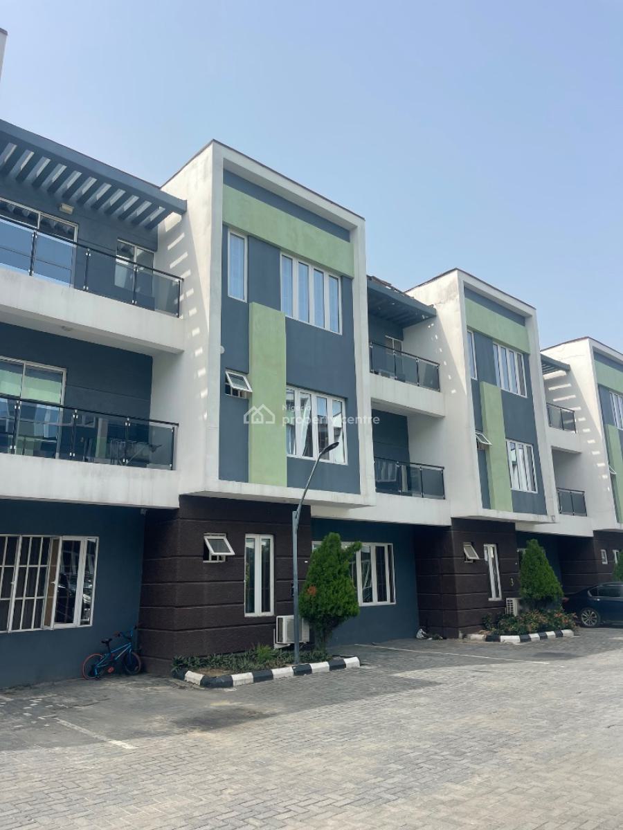 Best Deal, Corner-piece Four Bedrooms Terraced Duplex with Bq, Lekki Phase 1, Lekki, Lagos, Terraced Duplex for Sale