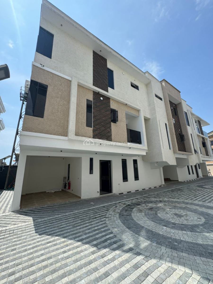 4-bedroom Terrace Duplex with Bq, Lekki, Lagos, Terraced Duplex for Sale