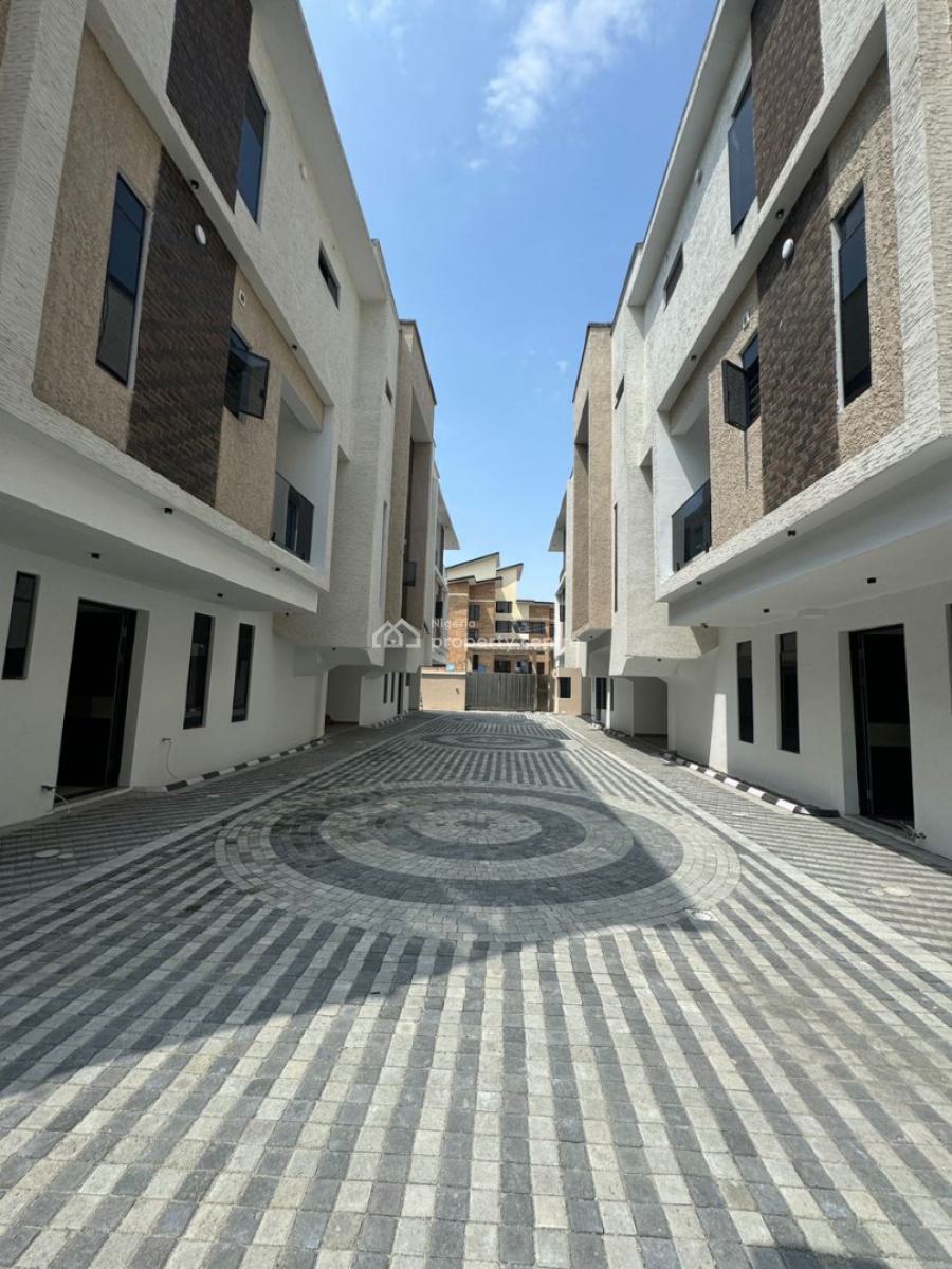 4-bedroom Terrace Duplex with Bq, Lekki, Lagos, Terraced Duplex for Sale