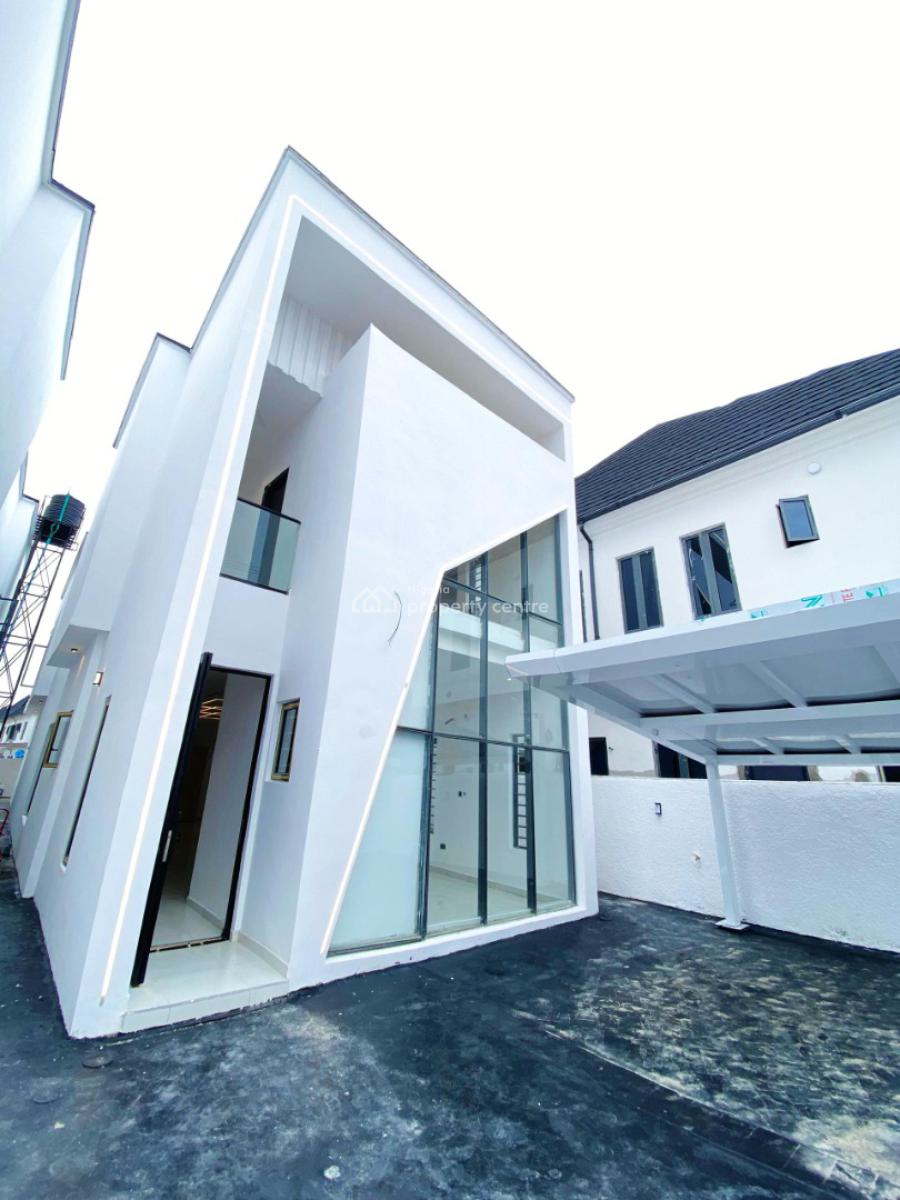 Nicely Built 4 Bedroom Terrace Duplex with Bq in a Secured Estate, Ologolo, Lekki, Lagos, Terraced Duplex for Sale