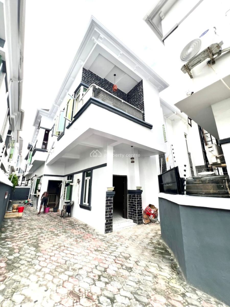 Lovely 4 Bedroom Semi Detached Duplex with Bq in a Secure Estate, Ikota, Lekki, Lagos, Semi-detached Duplex for Rent