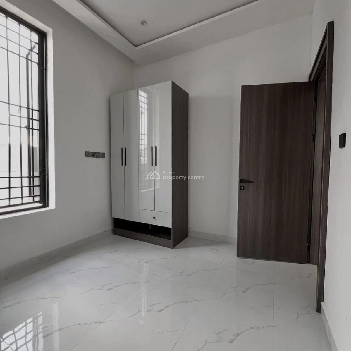 Brand New 4 Bedroom Spacious Terrace Duplex with Bq, Tarred Road, Serene Neighborhood, Good Access Road, Apo Resettlement, Apo, Abuja, Terraced Duplex for Sale