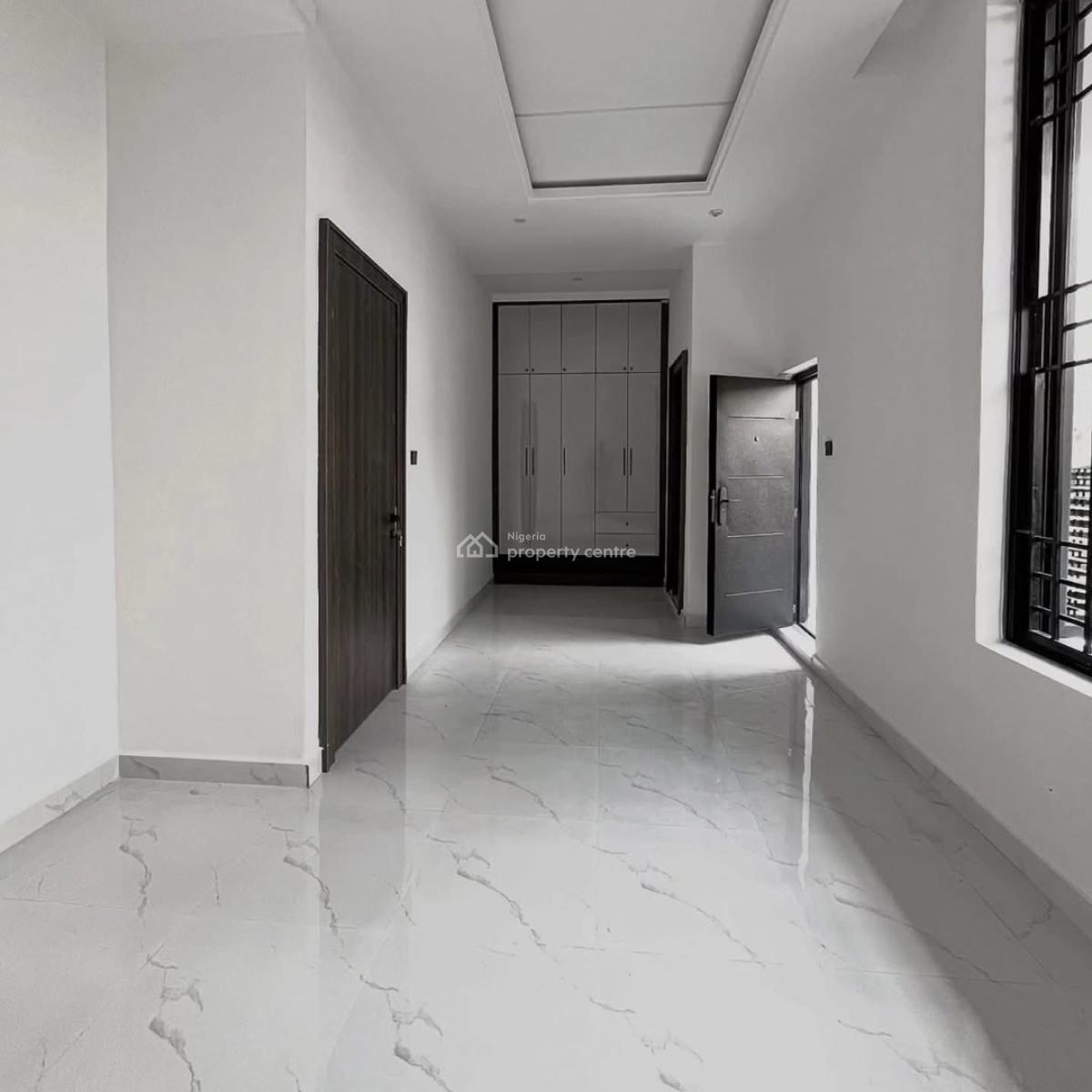 Brand New 4 Bedroom Spacious Terrace Duplex with Bq, Tarred Road, Serene Neighborhood, Good Access Road, Apo Resettlement, Apo, Abuja, Terraced Duplex for Sale